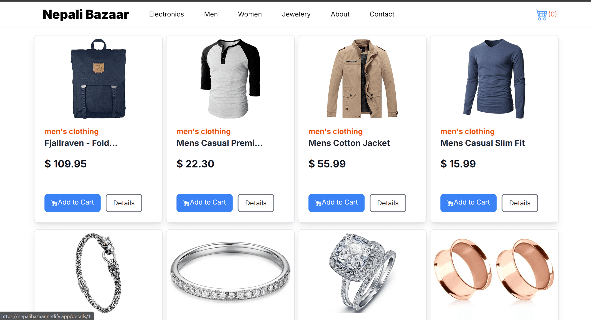 NepaliBazaar Ecommerce