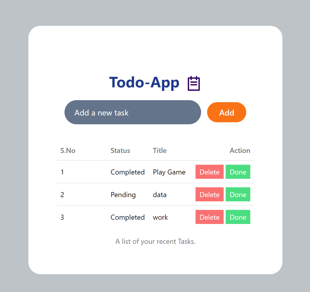 Todo-App